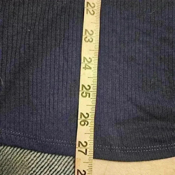 NWT Art Class Girls Navy Blue Long Sleeve V Neck Dress Size Medium - Picture 7 of 8